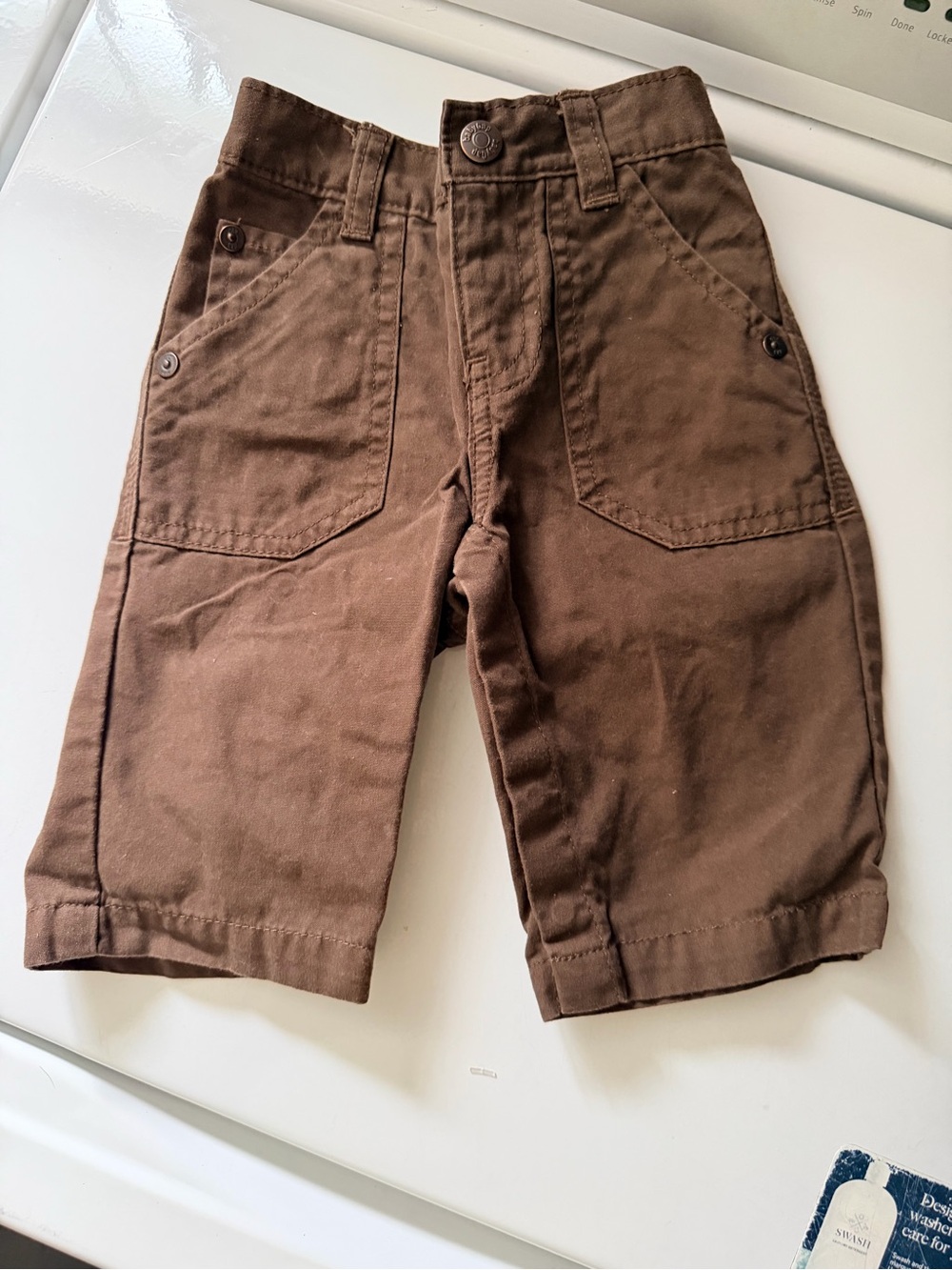 GAP Brown Kids Jeans with Front Patch Pockets